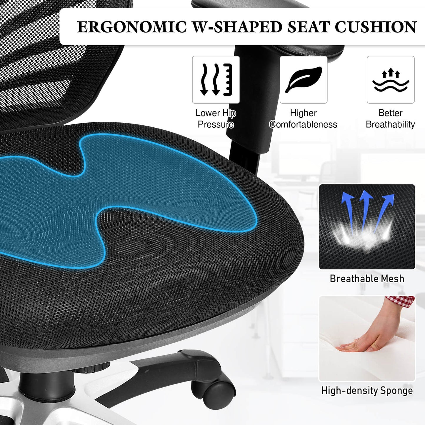 Ergonomic Mesh Office Chair