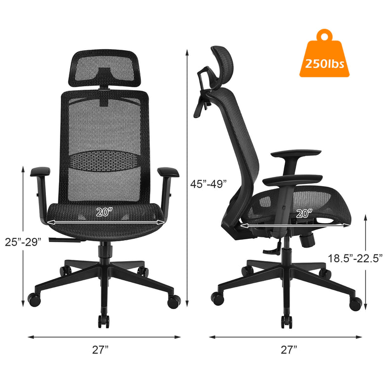 Load image into Gallery viewer, Ergonomic Mesh Office Chair
