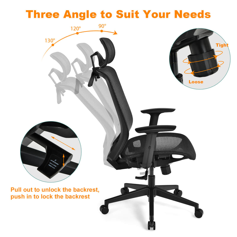 Load image into Gallery viewer, Ergonomic Mesh Office Chair
