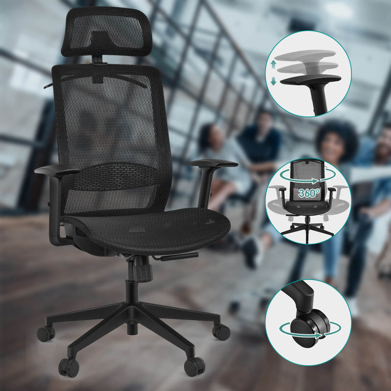 Load image into Gallery viewer, Ergonomic Mesh Office Chair
