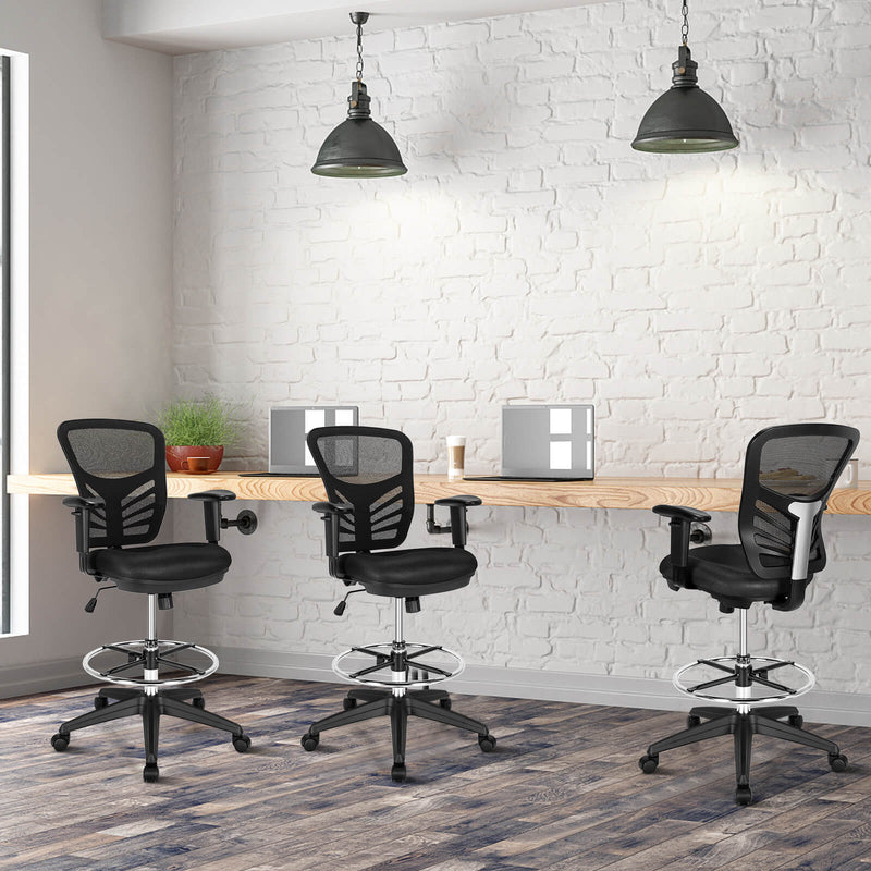 Load image into Gallery viewer, Ergonomic Tall Drafting Office Chair
