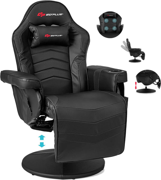 ergonomic massage gaming chair recliner