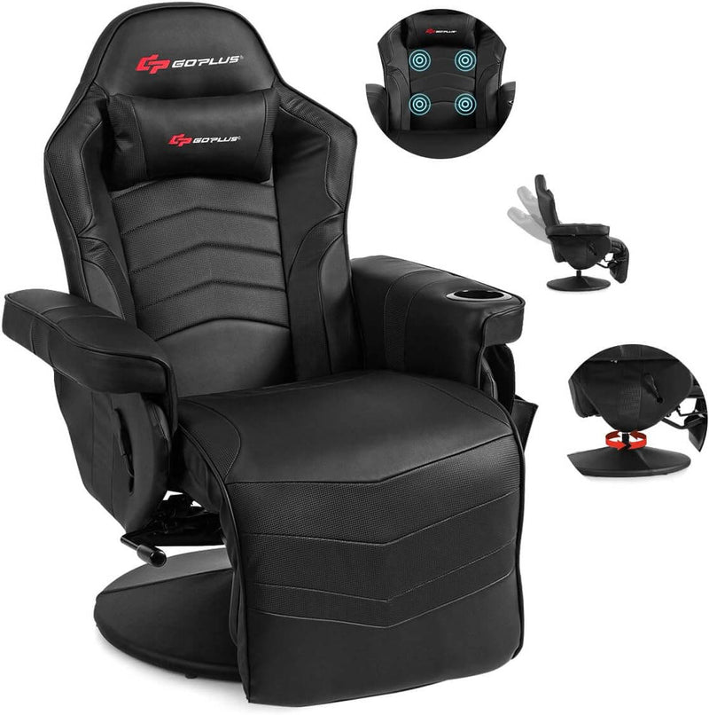 Load image into Gallery viewer, ergonomic massage gaming chair recliner
