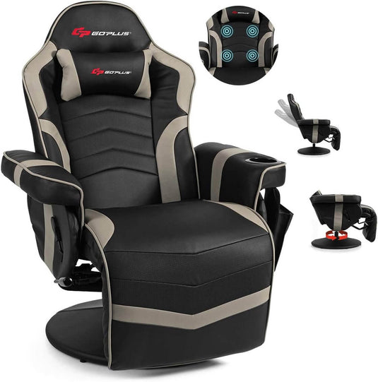 ergonomic massage gaming chair recliner