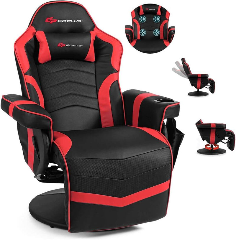 Load image into Gallery viewer, ergonomic massage gaming chair recliner
