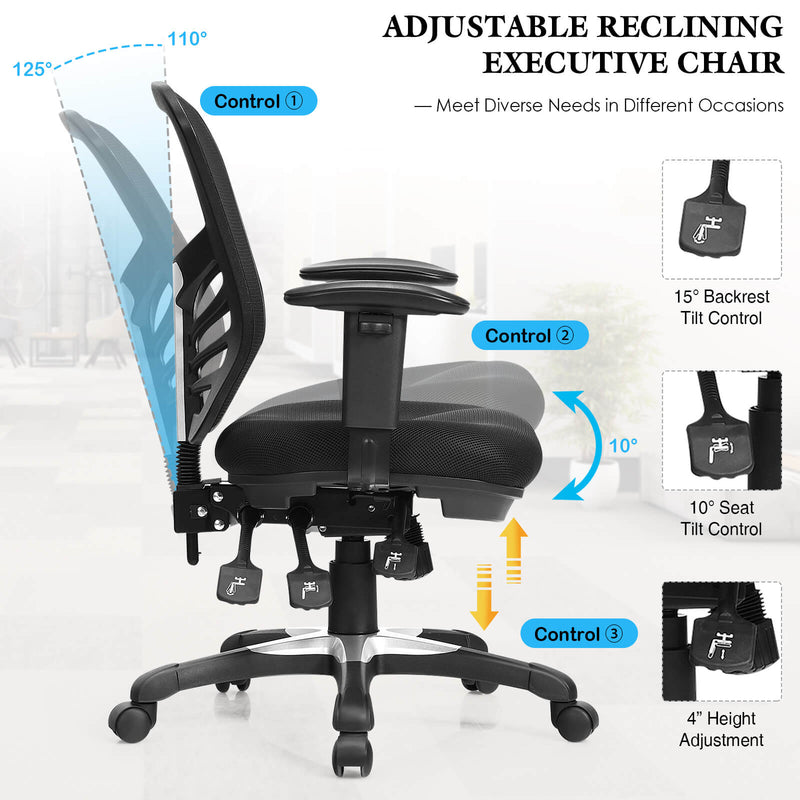 Load image into Gallery viewer, Ergonomic Mesh Office Chair
