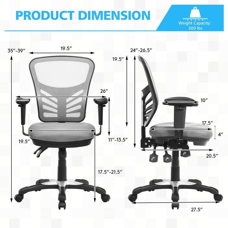 Load image into Gallery viewer, Ergonomic Mesh Office Chair
