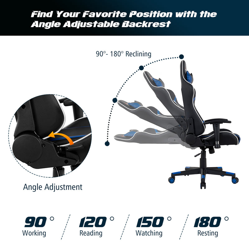 Load image into Gallery viewer, ergonomic computer gaming chair
